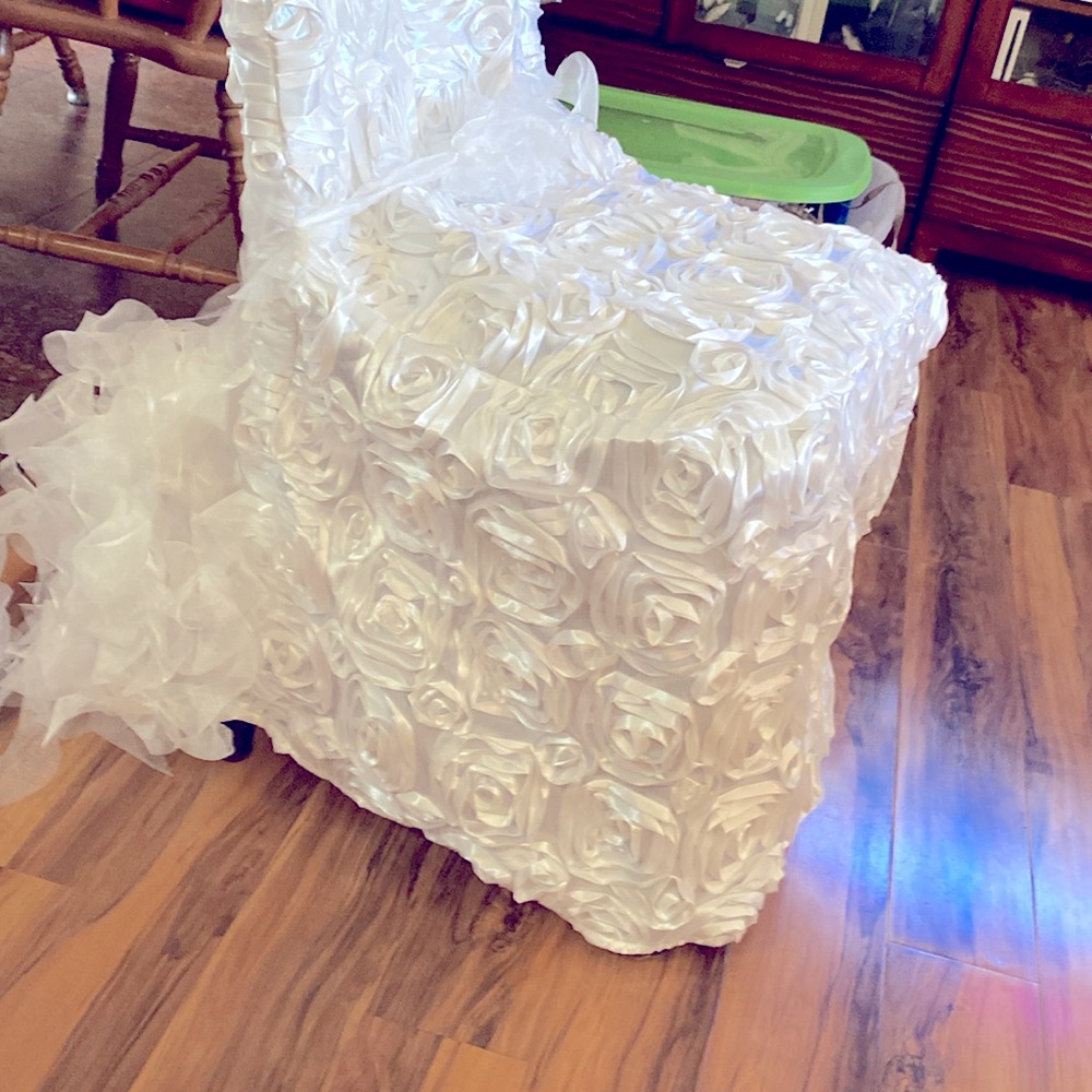 Bridal Shower Chair Cover - Picture 7 of 7